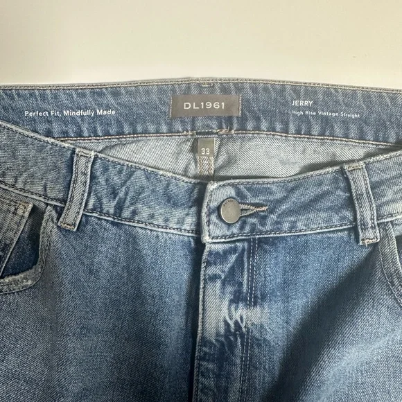 DL1961 Jerry High Rise Vintage Straight - 33 - Picture 7 of 8